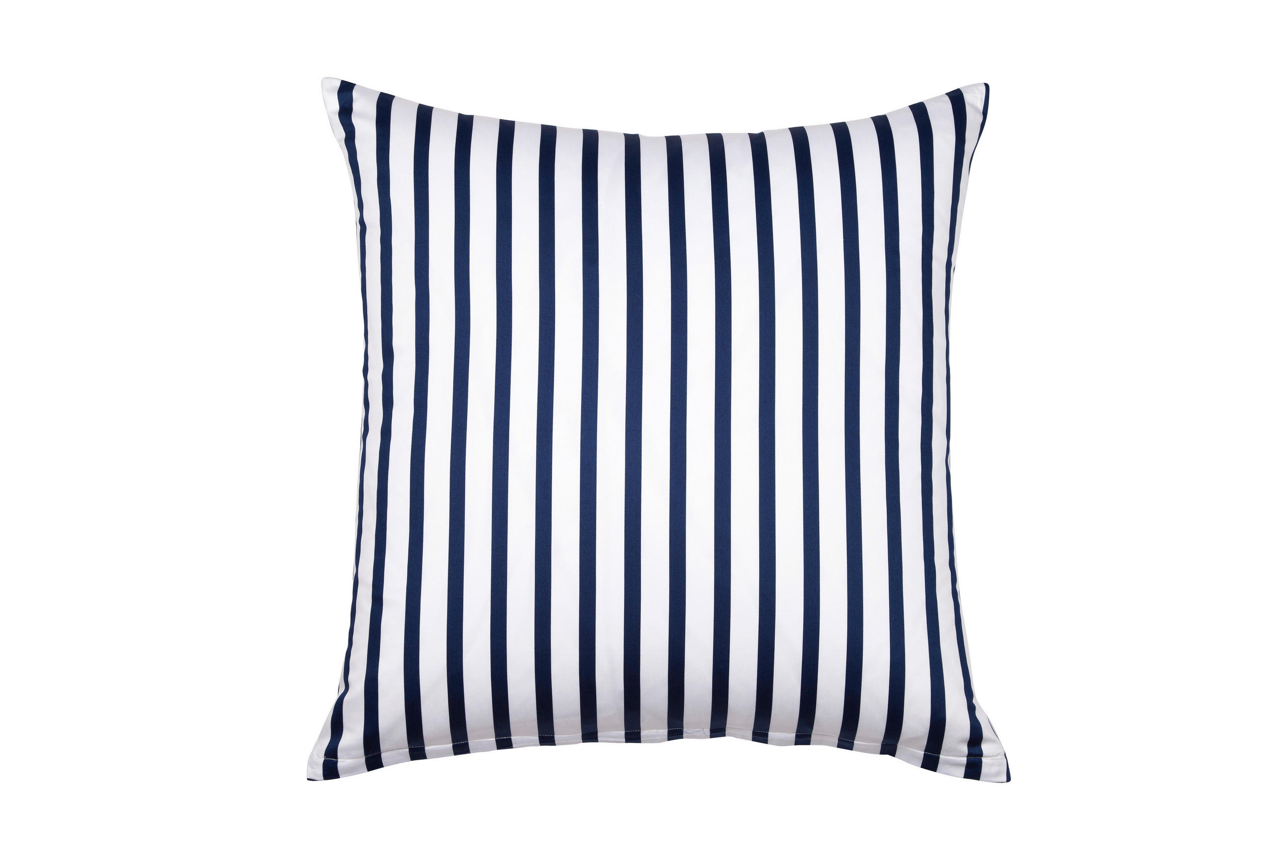 KISSENHÜLLE GENTANO 80/80 cm  - Blau/Weiß, Design, Textil (80/80cm) - Janine
