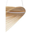LED-HÄNGELEUCHTE 60/38/163,5 cm  - Eichefarben/Naturfarben, Trend, Holzwerkstoff/Metall (60/38/163,5cm) - Novel