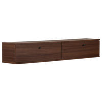 TV-ELEMENT Holzwerkstoff Walnussfarben  - Walnussfarben, MODERN, Holzwerkstoff (160/25/25cm) - MID.YOU