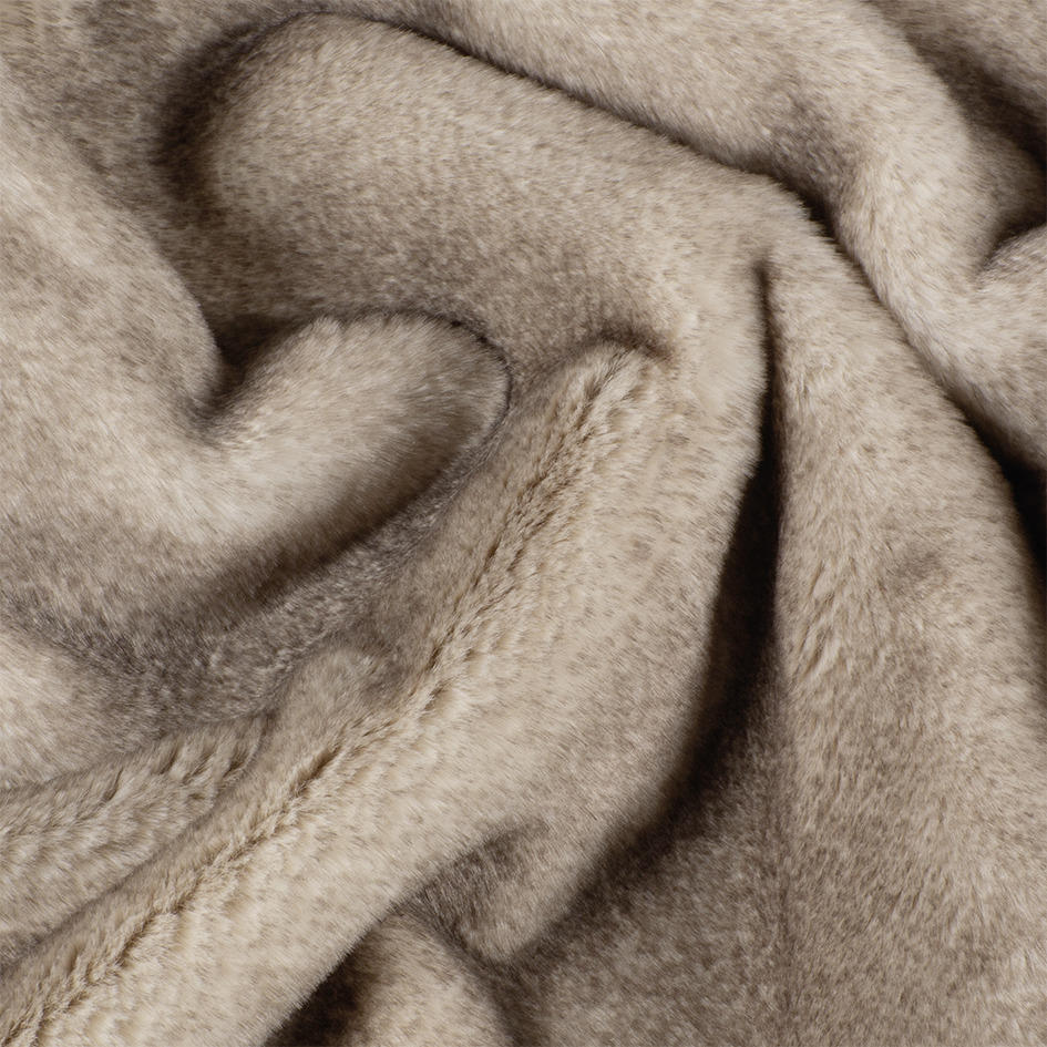 FELLDECKE FUR 130/170 cm  - Naturfarben, Design, Textil (130/170cm) - Joop!