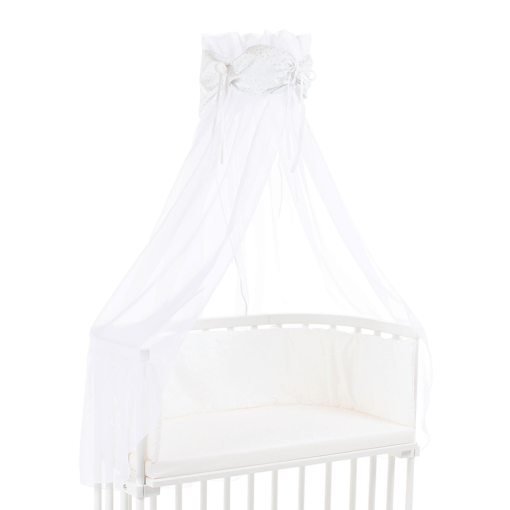 HIMMEL  - Weiß, Basics, Textil (200/135/0,1cm) - Babybay