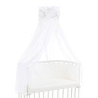 HIMMEL  - Weiß, Basics, Textil (200/135/0,1cm) - Babybay