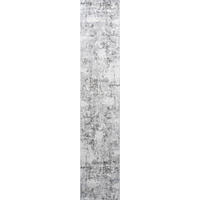 LÄUFER 67/340 cm Sorrent  - Dunkelgrau/Silberfarben, Design, Textil (67/340cm) - Novel