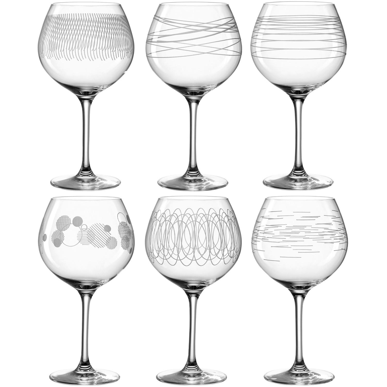 GLÄSERSET CASELLA 6-teilig  - Transparent, LIFESTYLE, Glas (630ml) - Leonardo