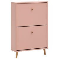 SCHUHKIPPER  in 59,8/92,2/19,55 cm  - Aprikose, Design, Holz/Holzwerkstoff (59,8/92,2/19,55cm) - MID.YOU