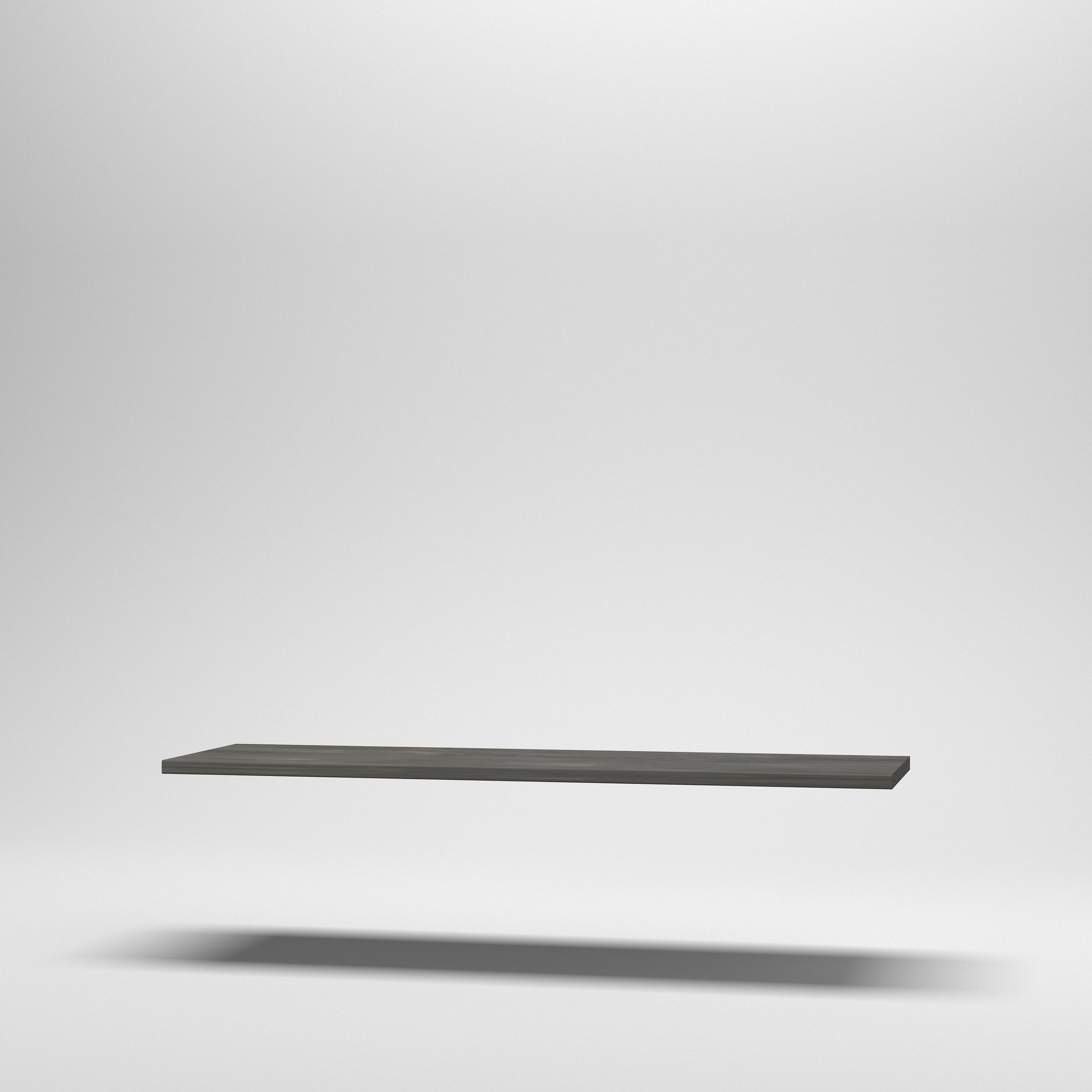 MUNKALAP 262/3,8/60 cm  - sötétszürke, Basics, fa (262/3,8/60cm) - Carryhome