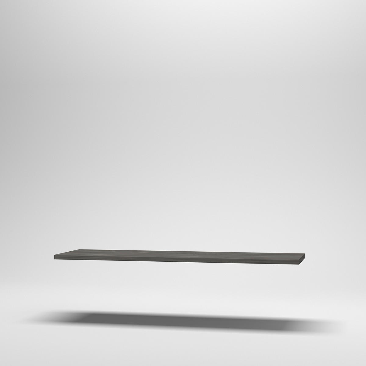 MUNKALAP 262/3,8/60 cm  - sötétszürke, Basics, fa (262/3,8/60cm) - Carryhome
