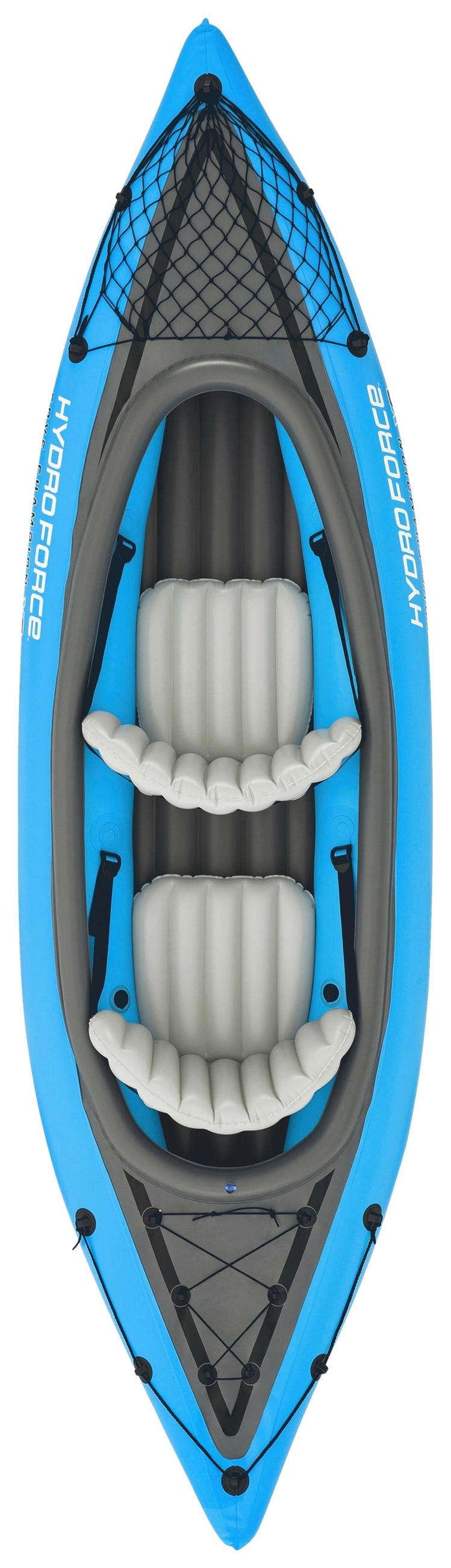 KAJAK 65052 VENTURA KAYAK  - Blau/Grau, KONVENTIONELL, Kunststoff/Metall (331/88cm) - Bestway