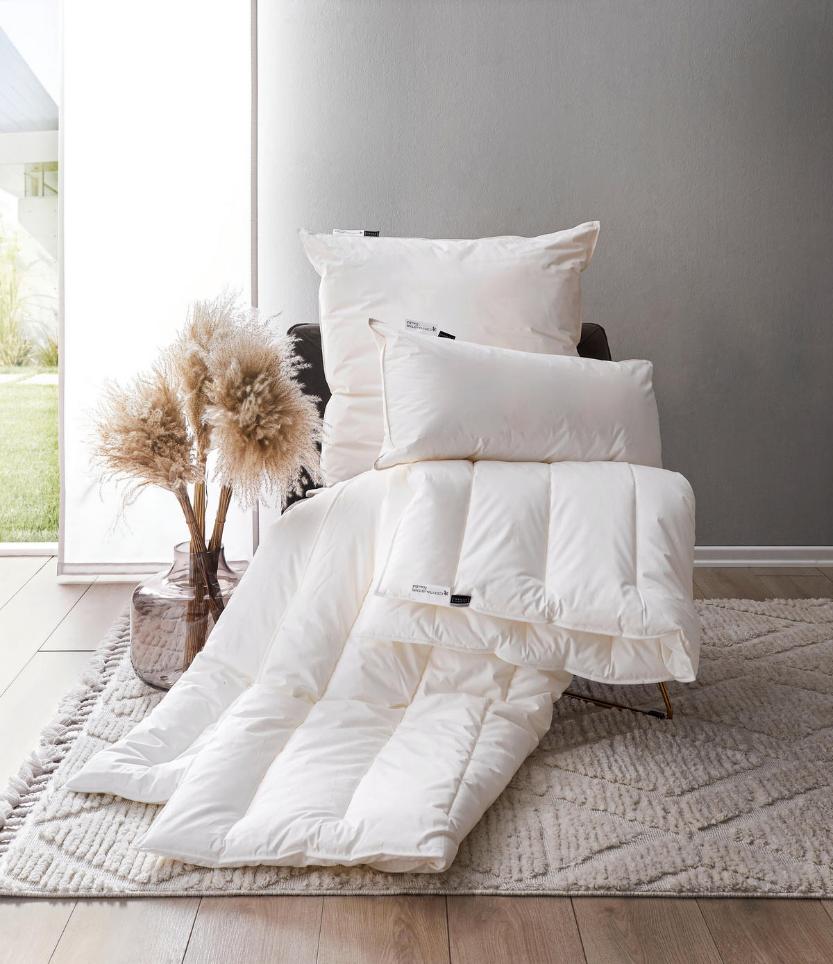 GANZJAHRESDECKE  Vegan Dream  135/200 cm   - Weiß, Basics, Textil (135/200cm) - Centa-Star