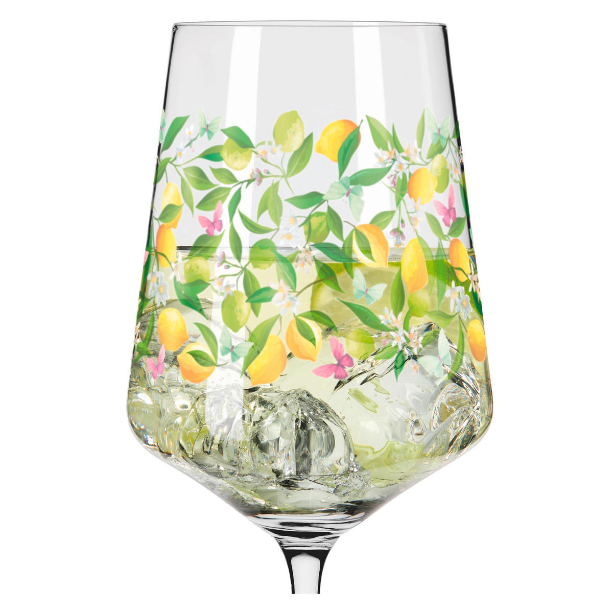 SPRITZERGLAS 544 ml  - Gelb/Rosa, LIFESTYLE, Glas (8,3/8,3/22,5cm) - Ritzenhoff