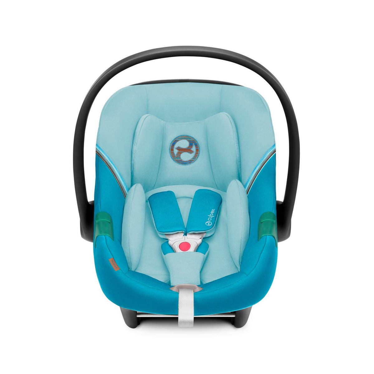 BABYSCHALE Aton S2 i-Size  - Türkis, Basics, Kunststoff/Textil (45,8/38/72cm) - Cybex