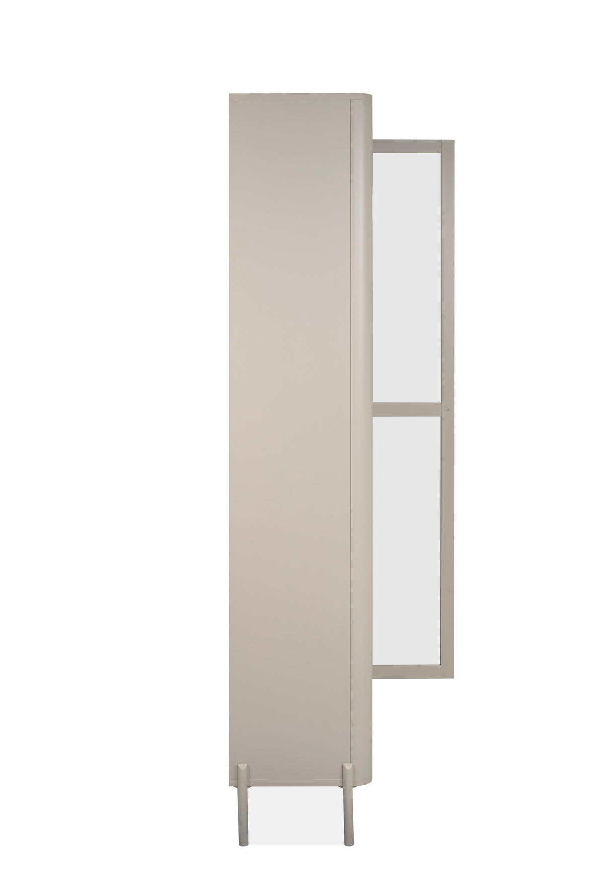 VITRINE Kaschmir  - Kaschmir, Design, Glas/Holzwerkstoff (86/195/38cm) - MID.YOU