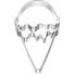 KEKSAUSSTECHFORM - Edelstahlfarben, Basics, Metall (4,4/2,5/7cm) - Birkmann KEKSAUSSTECHFORM - Edelstahlfarben, Basics, Metall (4,4/2,5/7cm) - Birkmann