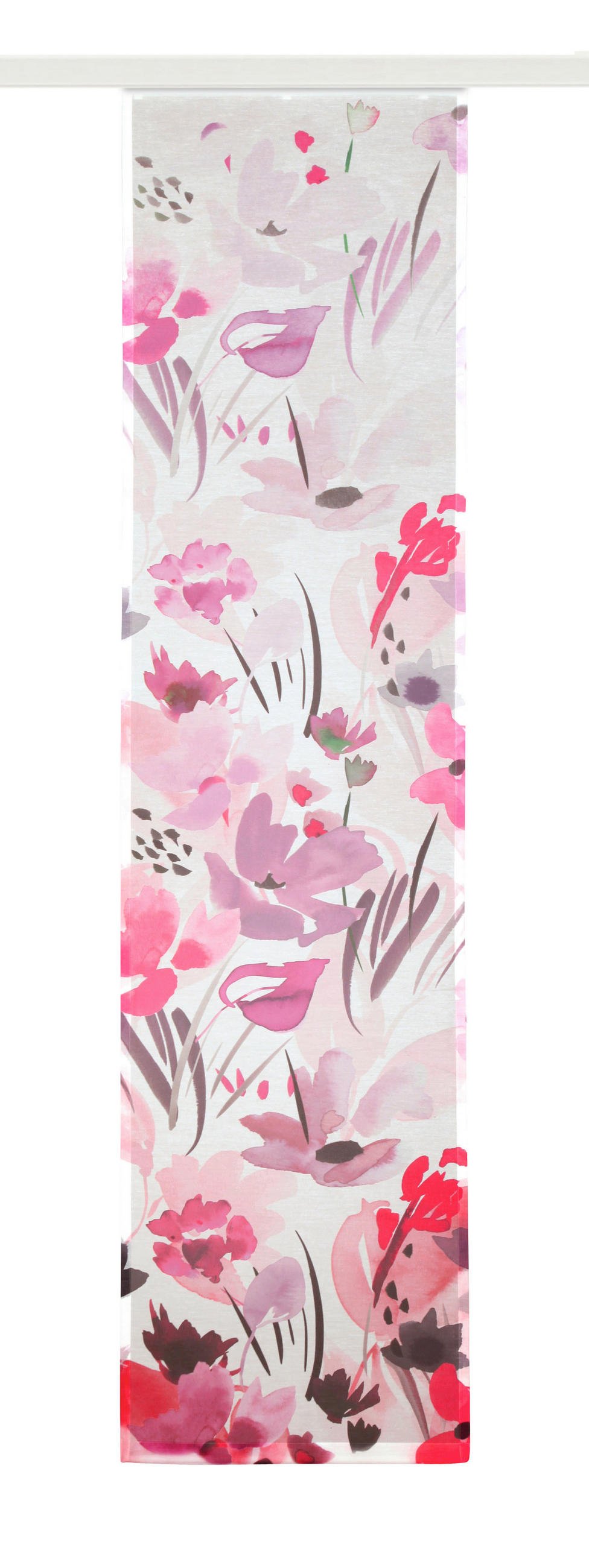 PANEL ZAVESA pink - pink, Dizajnerski, tekstil (60/245cm) - Esposa