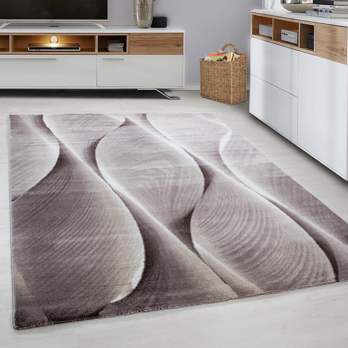 LÄUFER 80/300 cm  - Braun, KONVENTIONELL, Textil (80/300cm) - Novel