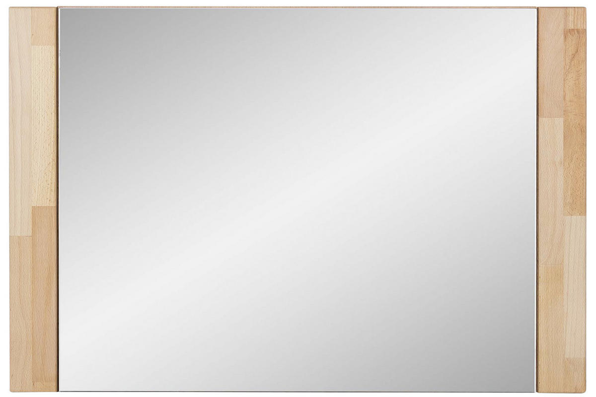 WANDSPIEGEL 66/65/4 cm  - Buchefarben, KONVENTIONELL, Glas/Holz (66/65/4cm) - MID.YOU
