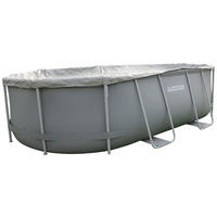 BAZÉNOVÁ SADA 488/305/107 cm - Konvenční, kov/plast (488/305/107cm)