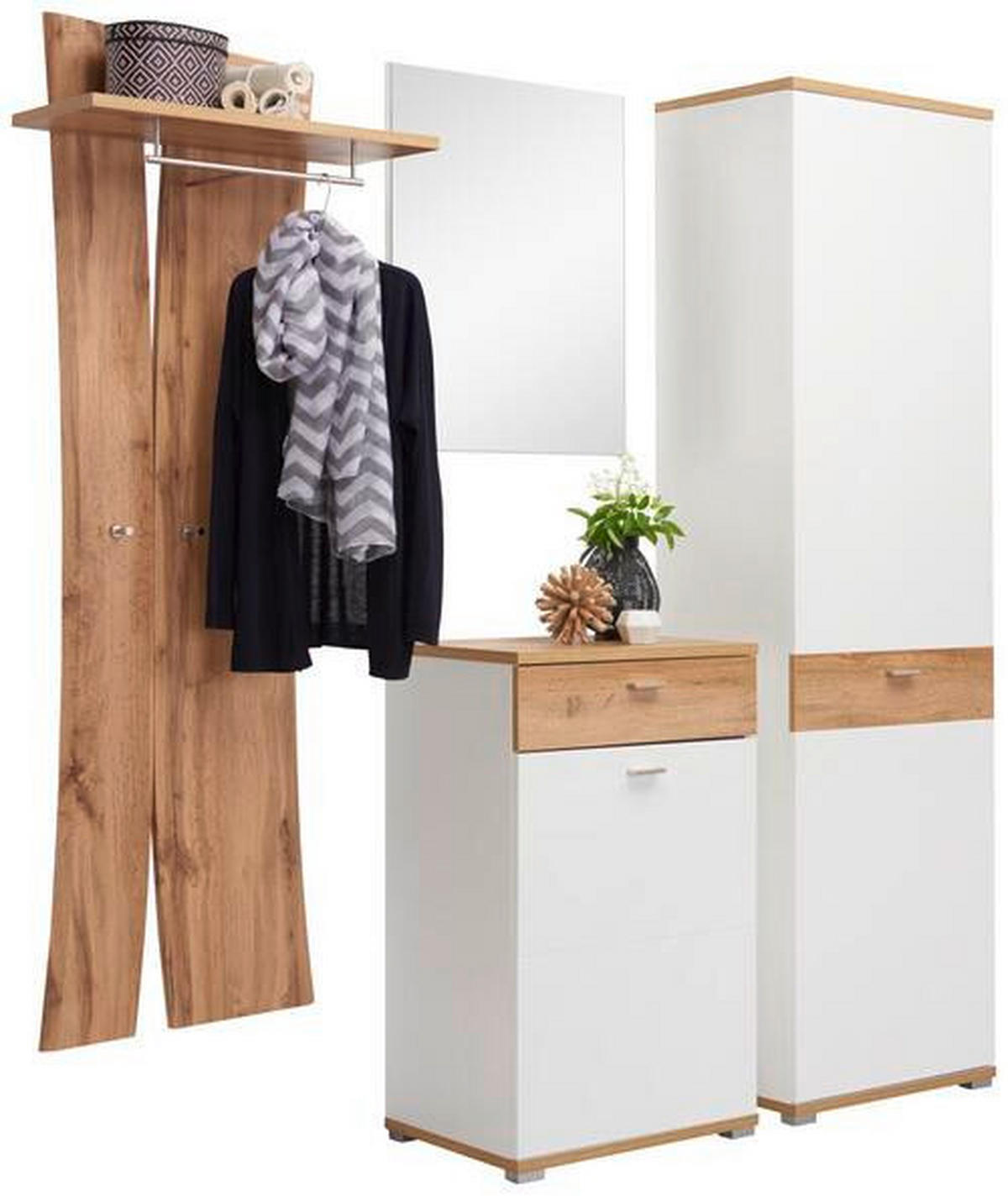 VEŠIAKOVÝ PANEL, farba duba, 69/180/30 cm - farba duba, Design, kompozitné drevo (69/180/30cm) - Carryhome