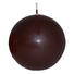 KUGELKERZE 7 cm - Dunkelbraun, Basics (7cm) KUGELKERZE 7 cm - Dunkelbraun, Basics (7cm)