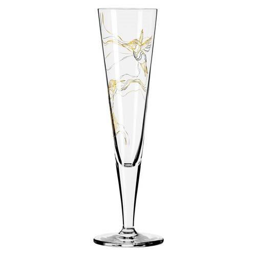 CHAMPAGNERGLAS - Silberfarben/Goldfarben, LIFESTYLE, Glas (7,2/24cm) - Ritzenhoff