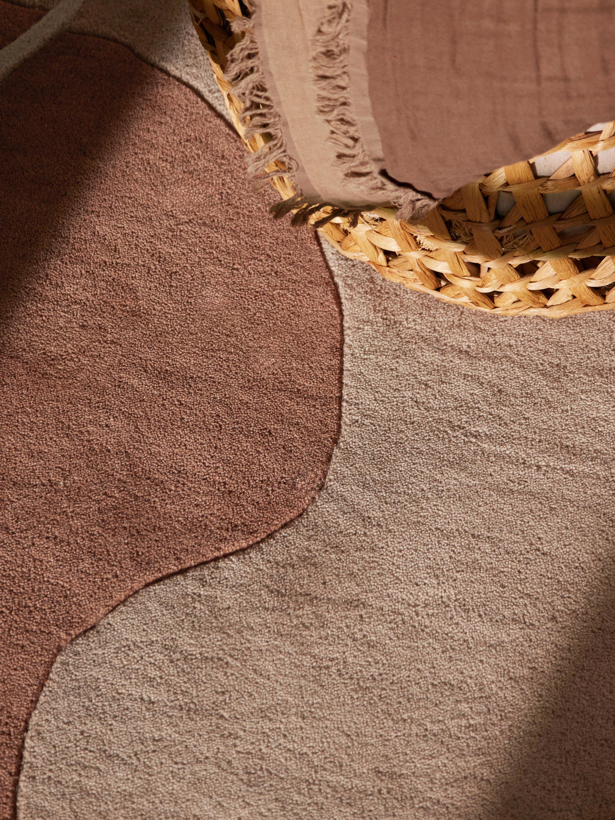 WOLLTEPPICH 120/170 cm Kollektion 1876 Arteo Creme, Rosa rechteckig  - Creme/Rosa, Basics, Textil (120/170cm) - Villeroy & Boch