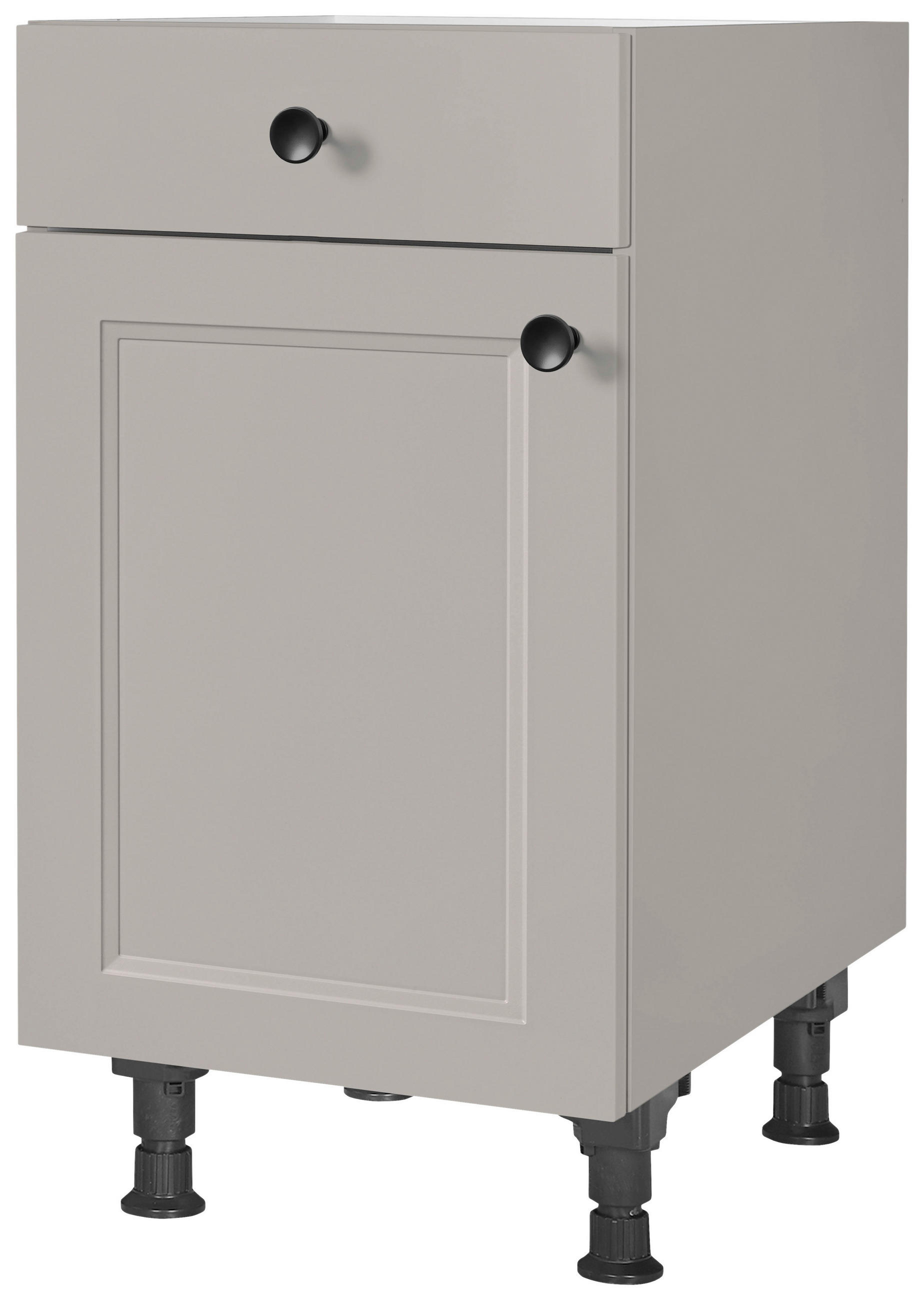 Nobilia SCHUBKASTENUNTERSCHRANK Grau 45cm × 56cm × 87cm