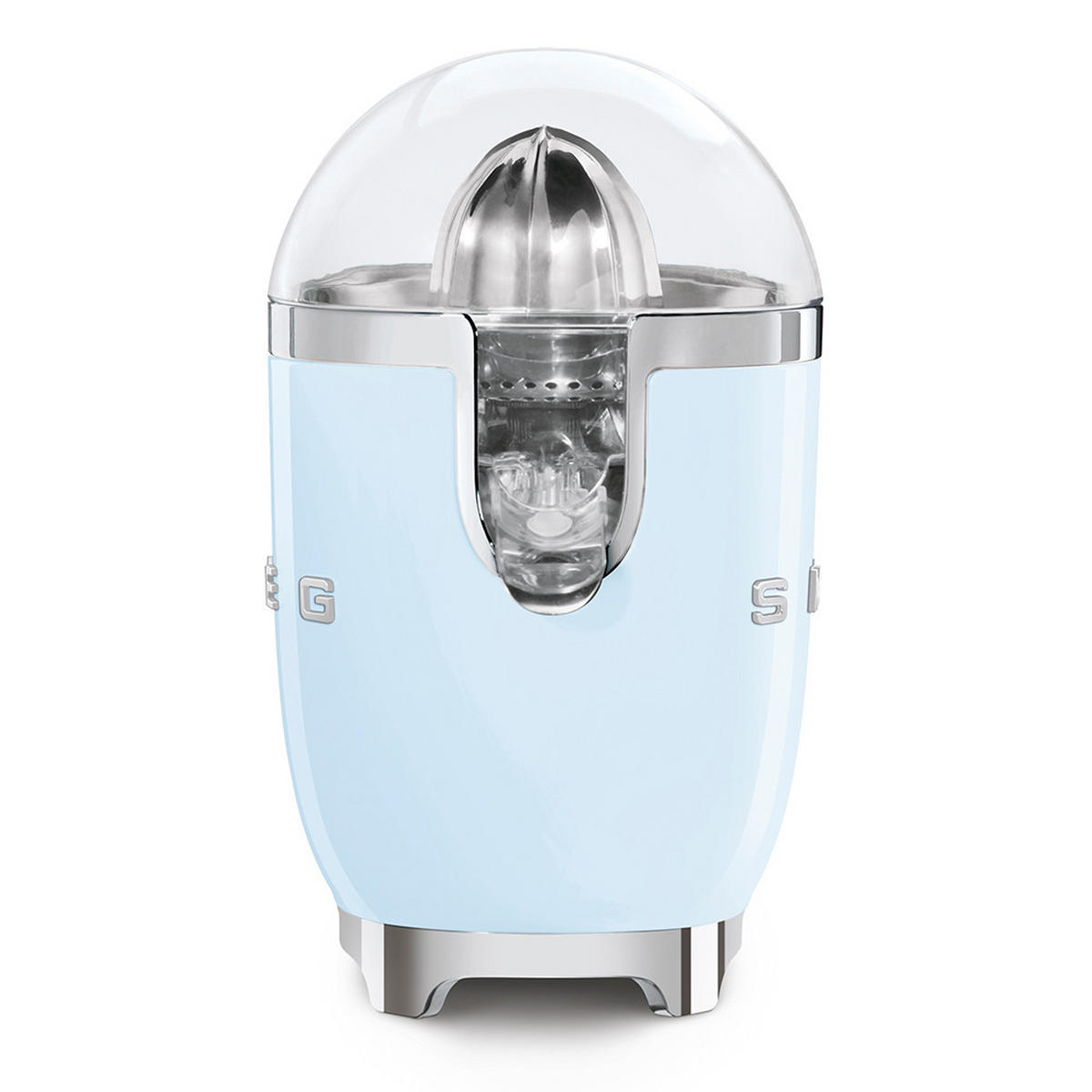ZITRONENPRESSE - Pastellblau, Design, Metall (16,6/28,1/16,6cm) - SMEG