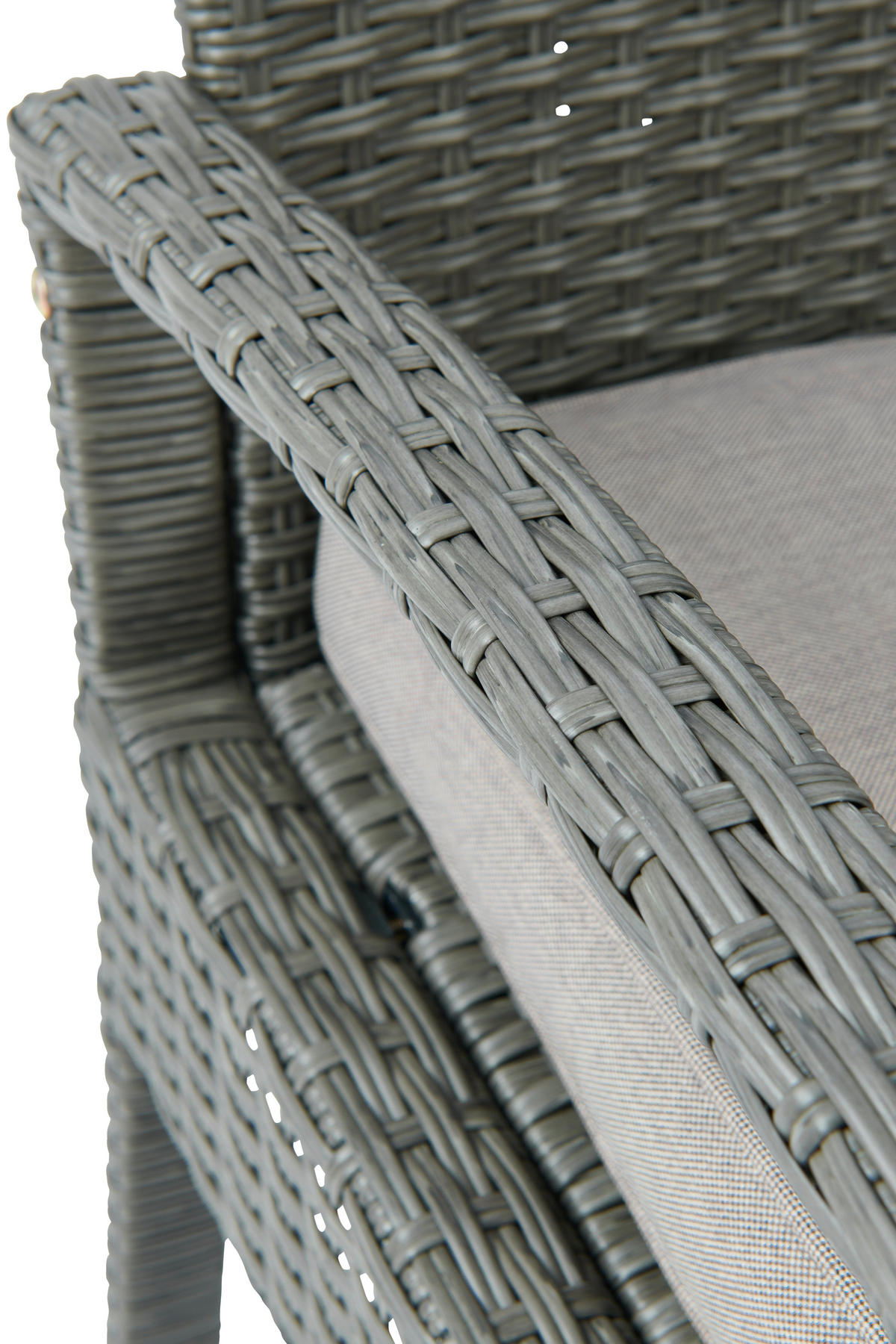 BALKONSET  - Dunkelgrau/Grau, MODERN, Kunststoff/Textil - Ambia Garden
