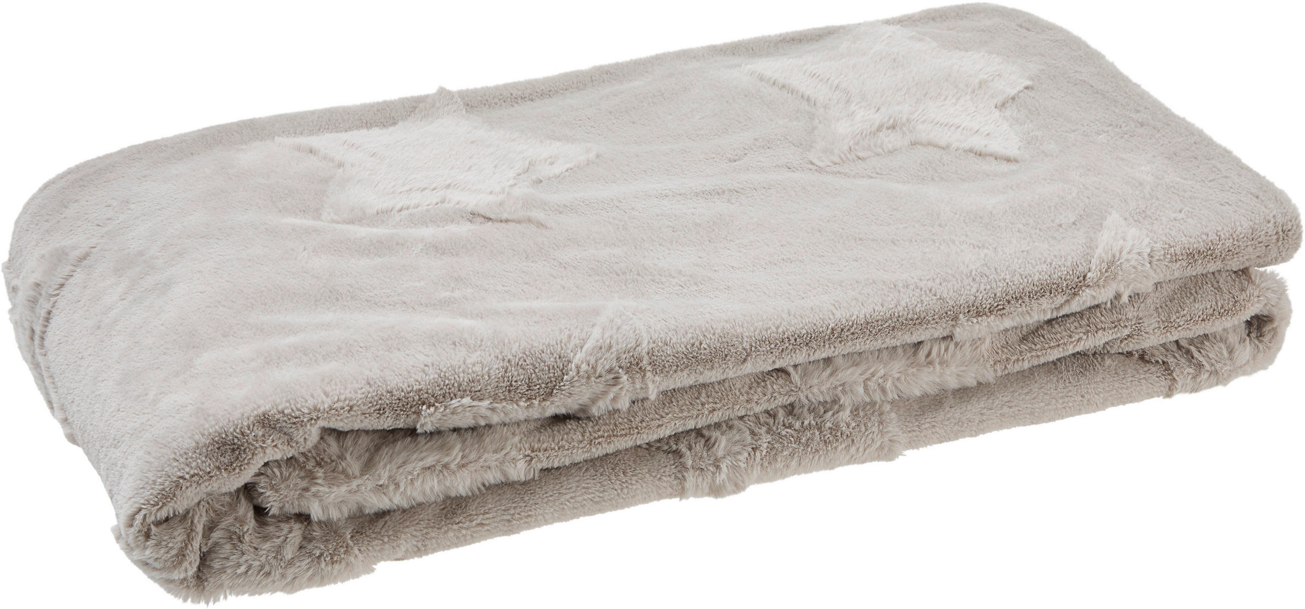 WOHNDECKE 150/200 cm  - Taupe, Textil (150/200cm) - X-Mas