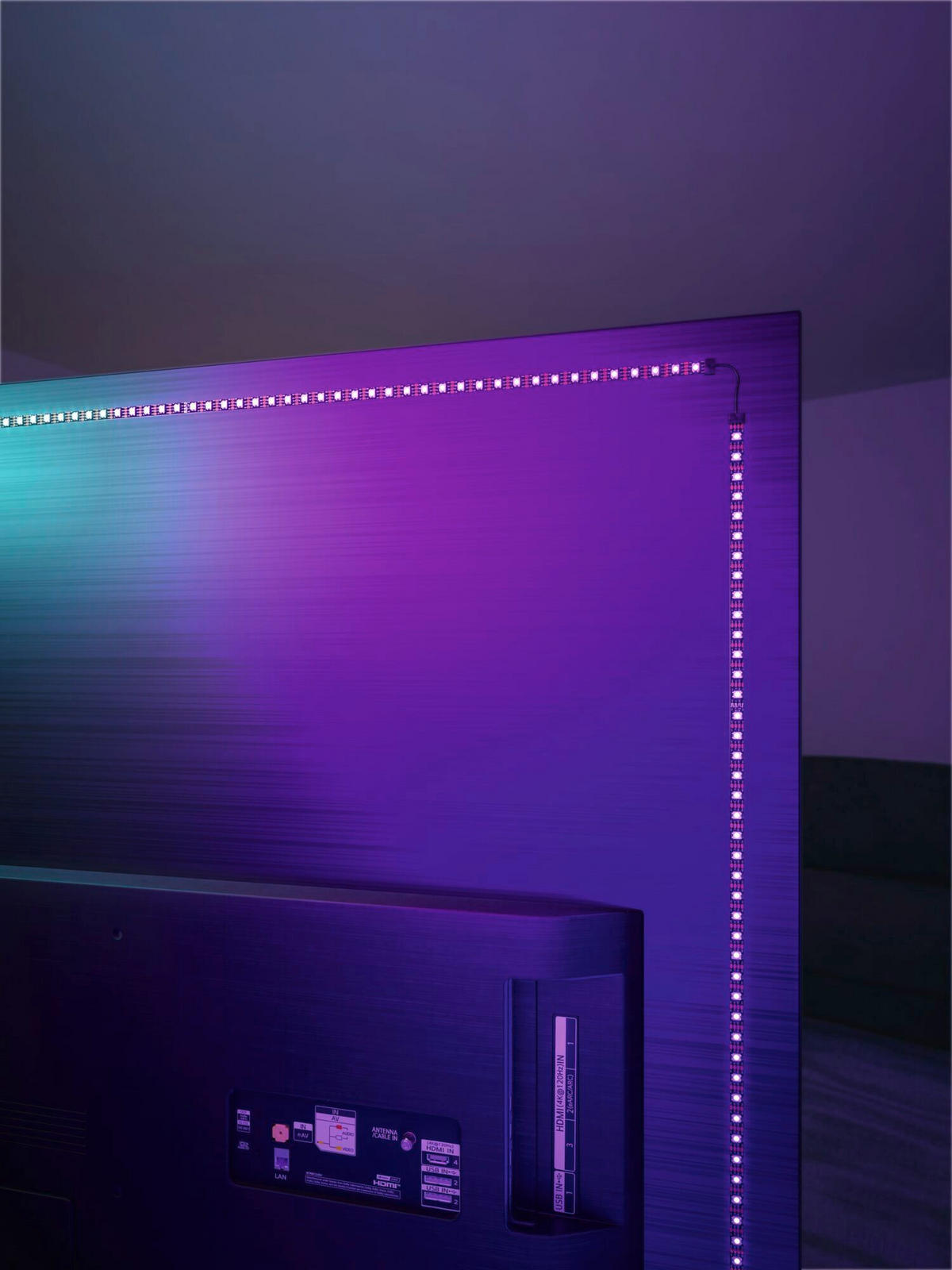LED-STRIP Entertain 240/1,0/0,2 cm   - Schwarz, Basics, Kunststoff (240/1,0/0,2cm) - Paulmann