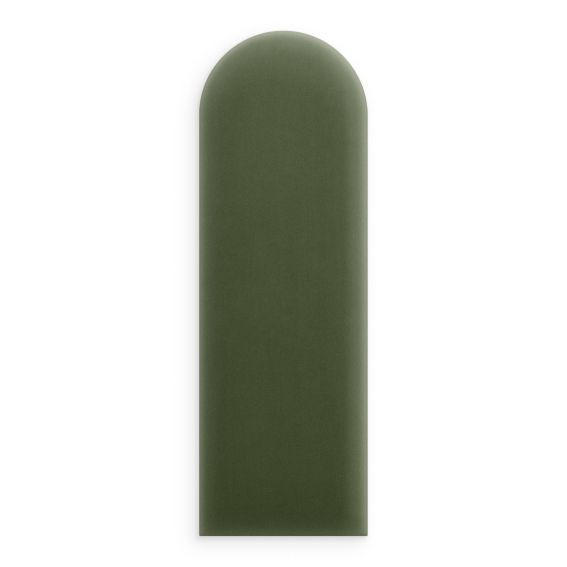 WANDPANEEL 20/60/2.5 cm  - Olivgrün, Basics, Kunststoff/Textil (20/60/2.5cm)