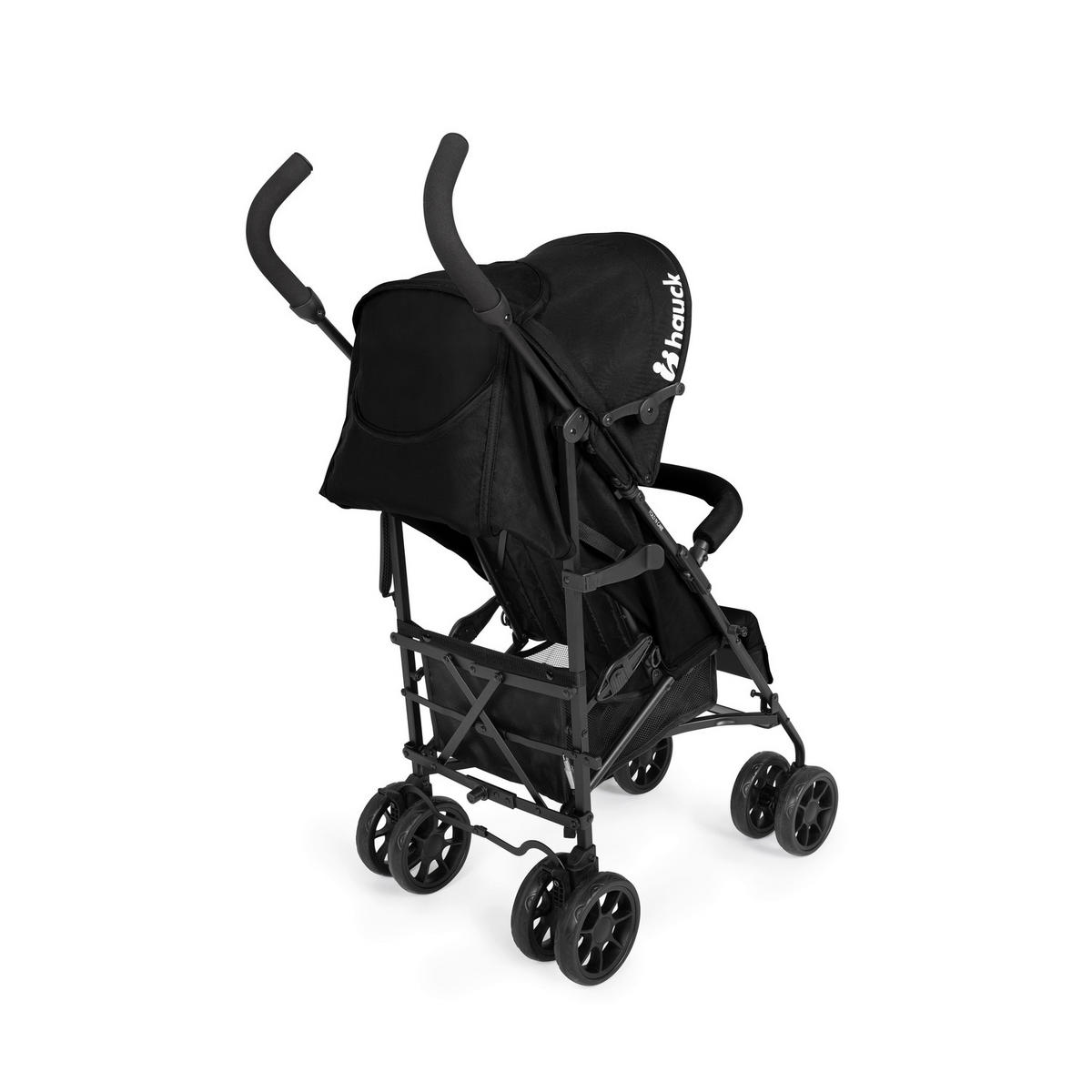 BUGGY Fold N Care  - Schwarz, Basics (87/47/107cm) - Hauck