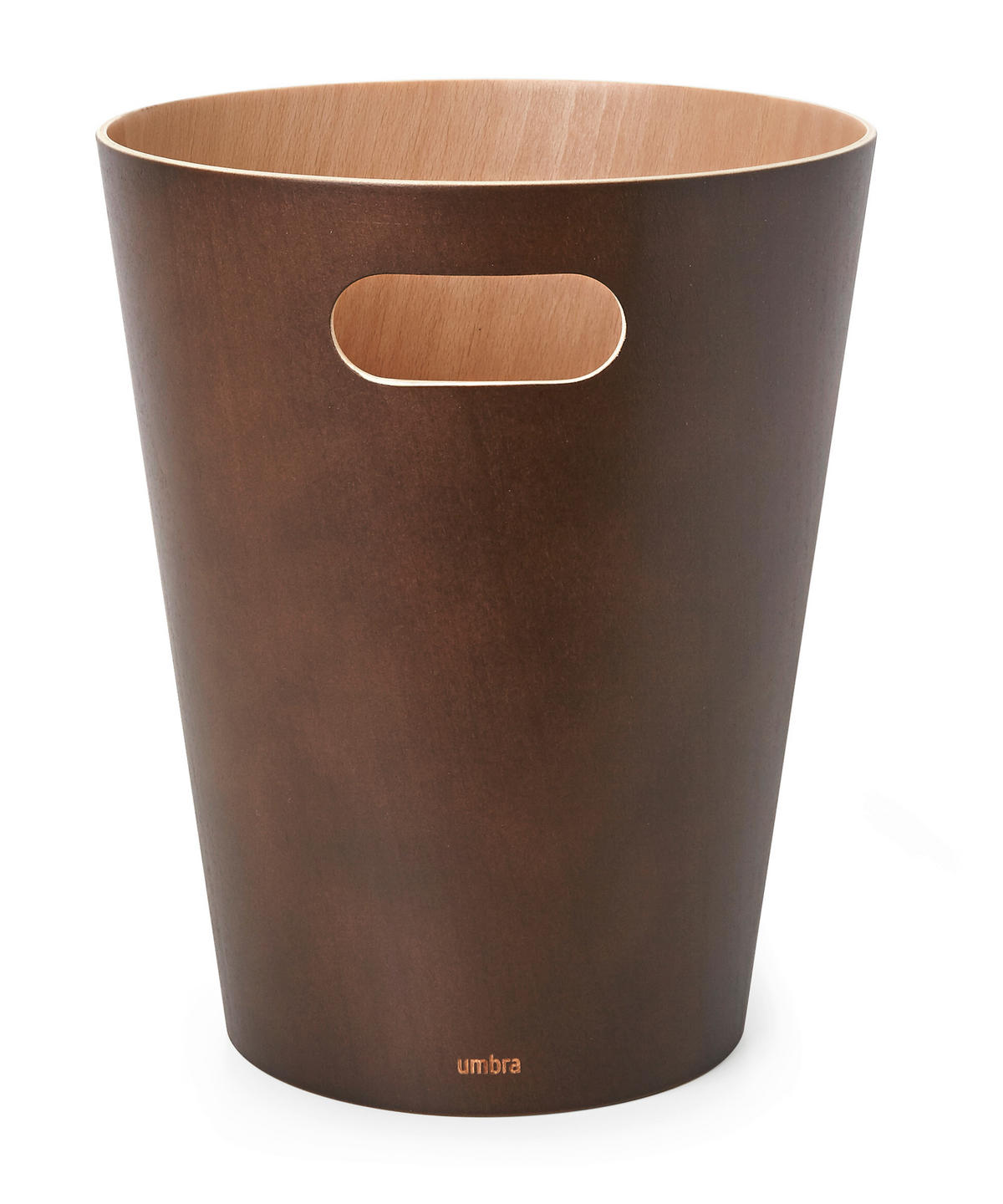 PAPIERKORB 7,5 L  - Braun/Naturfarben, Basics, Holz (23/28/23cm) - Umbra