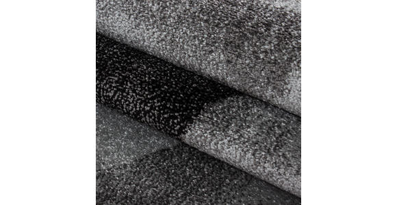 LÄUFER 80/250 cm Lucca Schwarz  - Schwarz, Trend, Textil (80/250cm) - Novel