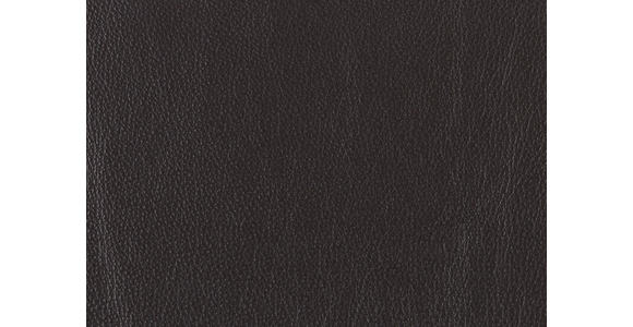 SESSEL in Echtleder Dunkelbraun - Dunkelbraun/Schwarz, MODERN, Leder/Metall (74/105/92cm) - Johann Jakob