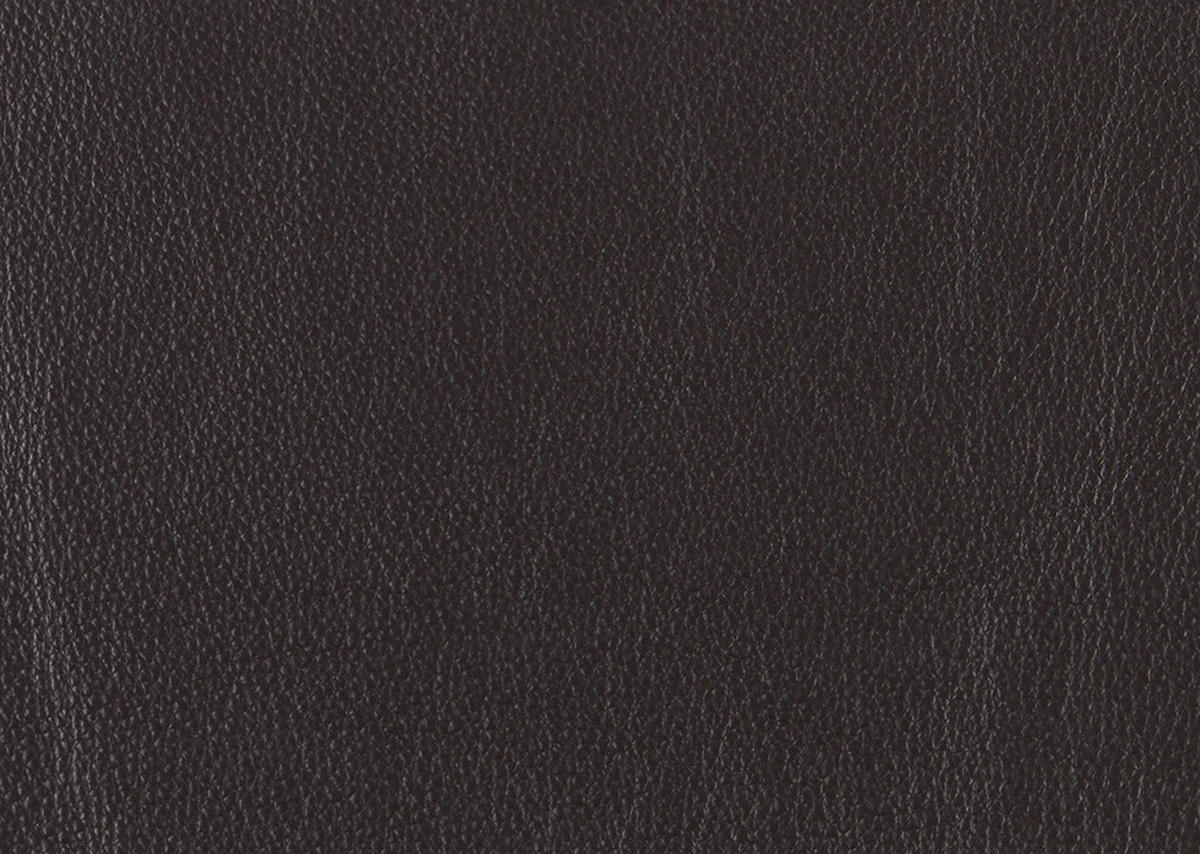 SESSEL in Echtleder Dunkelbraun  - Dunkelbraun/Schwarz, MODERN, Leder/Metall (74/105/92cm) - Johann Jakob