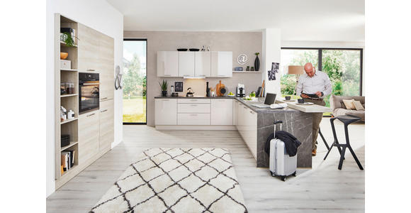 EINBAUKÜCHE   - Design, Holzwerkstoff - Novel