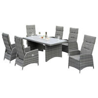 VRTNI SET   aluminij   siva siva    - siva, Moderno, kovina/umetna masa - Gardenson