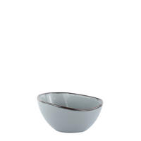 MÜSLISCHALE AQUA BLUE GRIGIO  - Blaugrau, Trend, Keramik (14,5/12,5cm) - Novel
