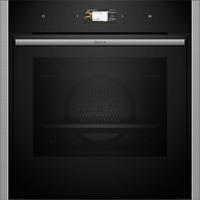 EINBAUBACKOFEN B64CS71N0  - Edelstahlfarben/Schwarz, Basics, Metall (59,5/59,6/54,8cm) - Neff