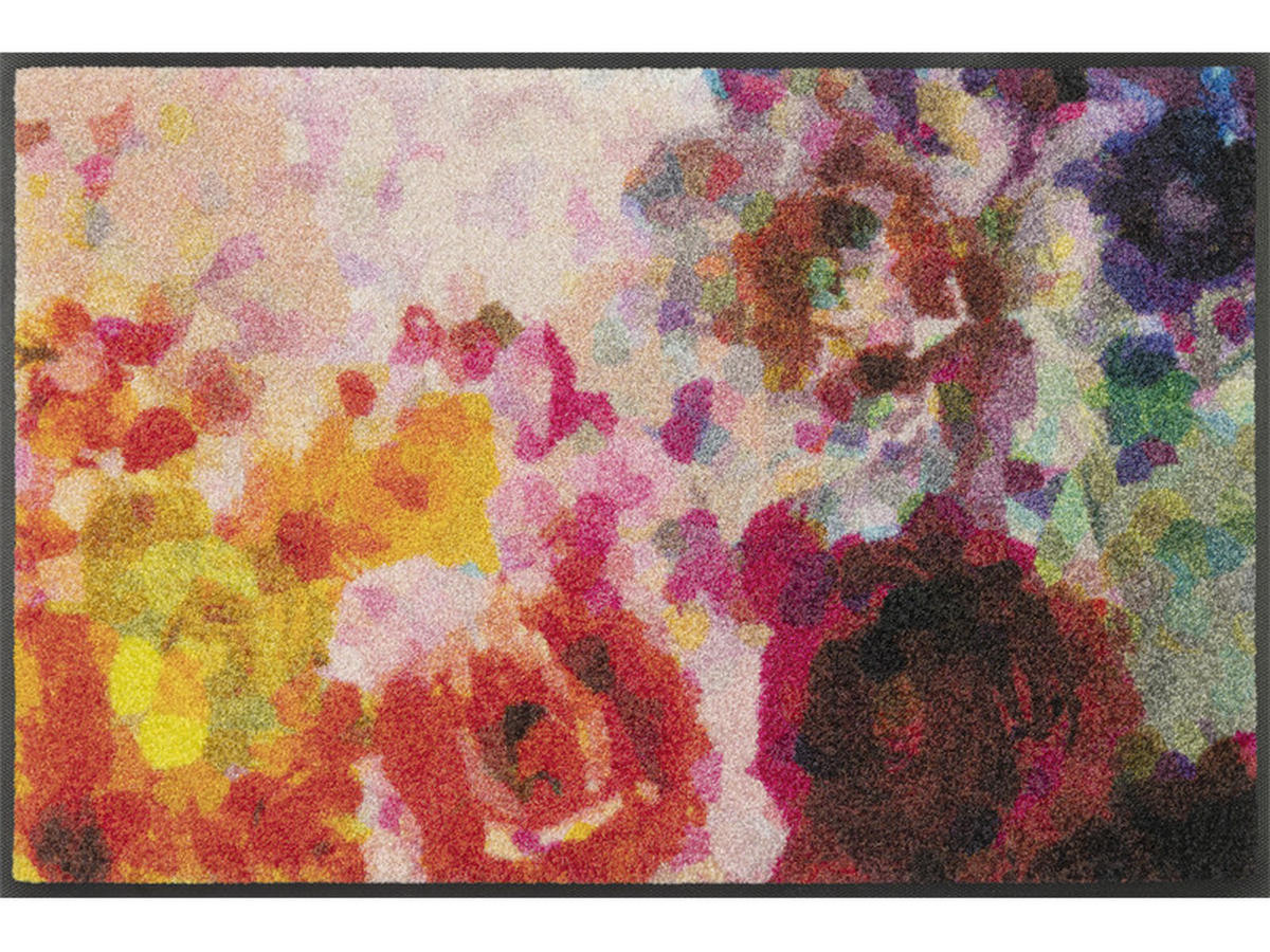 FUßMATTE 50/75 cm Colour Blast  - Multicolor, KONVENTIONELL, Kunststoff/Textil (50/75cm) - wash+dry