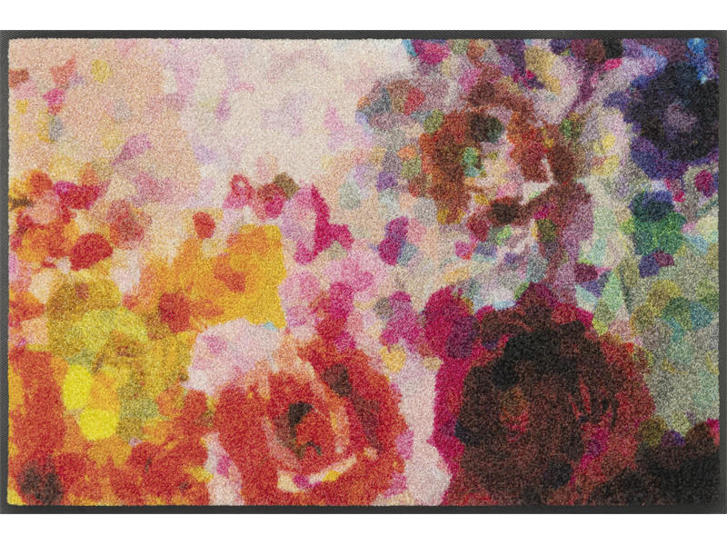 wash+dry FUßMATTE Colour Blast Mehrfarbig 50x75 cm