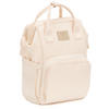 RUKSAK ZA PREVIJANJE   - boje pijeska, Basics, tekstil/plastika (27/18/42cm) - Fillikid