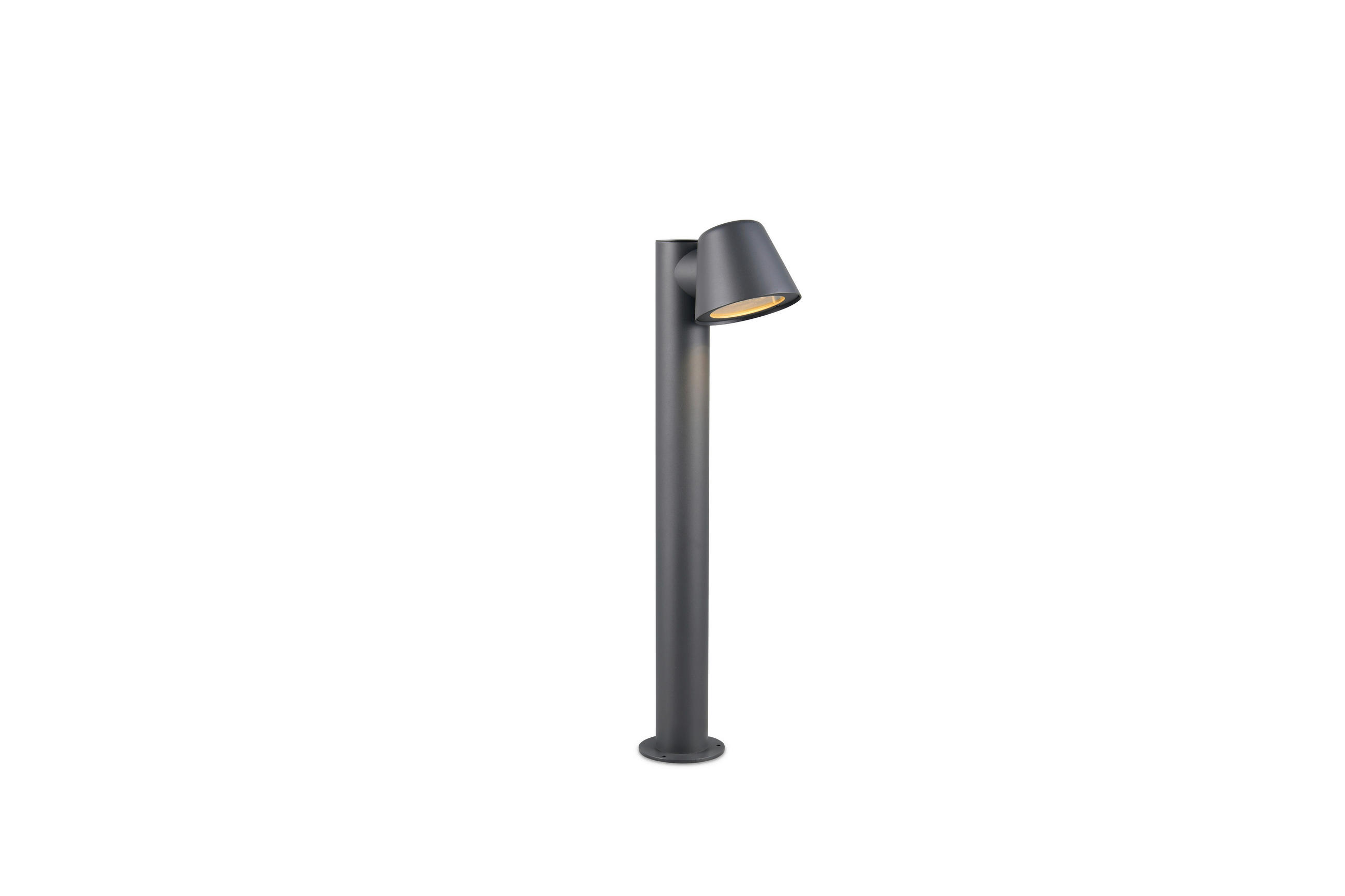 WEGELEUCHTE Beni 11.5/60/20 cm  - Klar/Anthrazit, Design, Glas/Metall (11.5/60/20cm) - Trio Leuchten