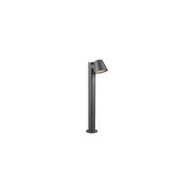 WEGELEUCHTE Beni 11.5/60/20 cm  - Klar/Anthrazit, Design, Glas/Metall (11.5/60/20cm) - Trio Leuchten