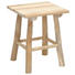 HOCKER in Holz Braun - Braun, LIFESTYLE, Holz (40/50/40cm) - Landscape HOCKER in Holz Braun - Braun, LIFESTYLE, Holz (40/50/40cm) - Landscape