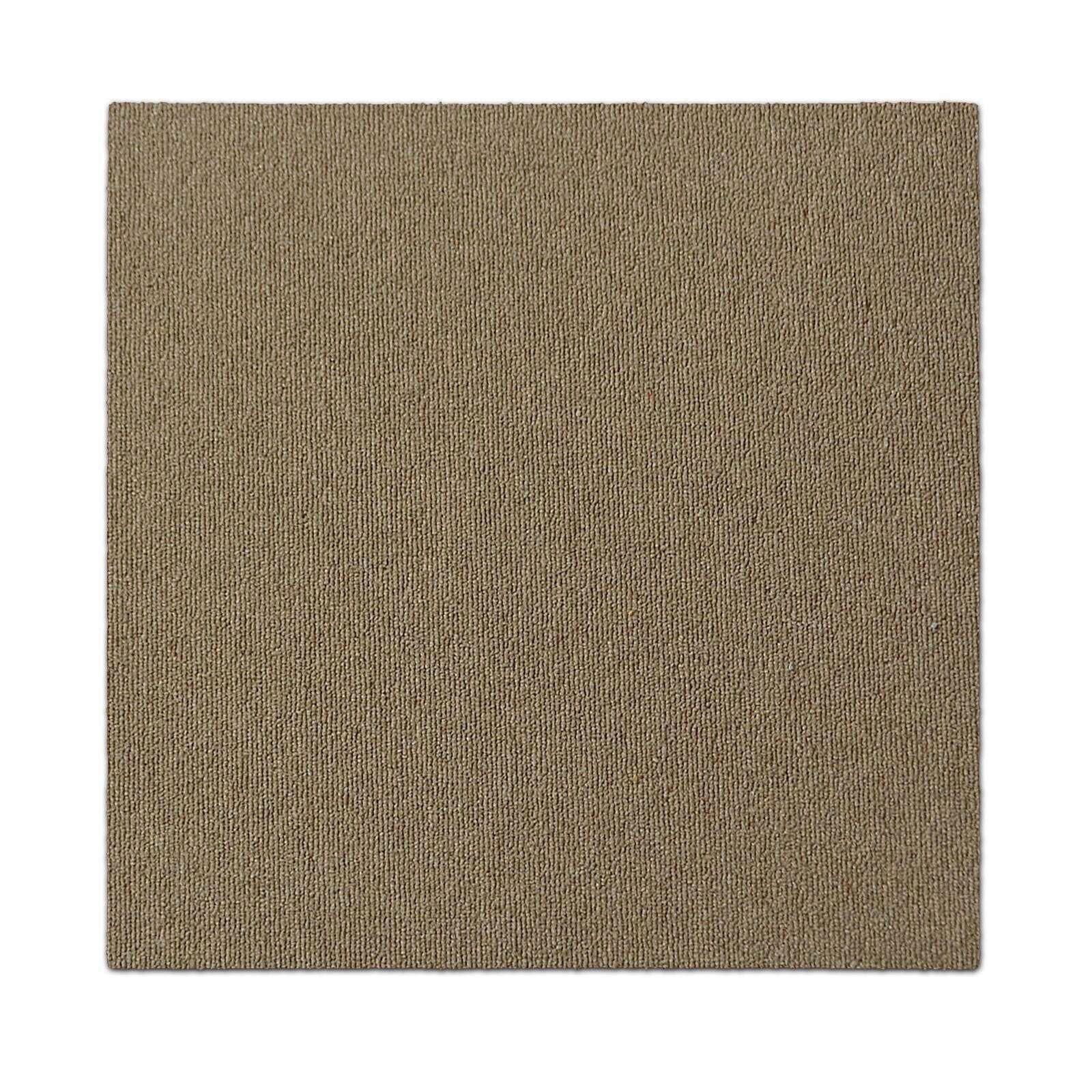Floordirekt Teppichfliese Lyonn Khaki 50x50 cm