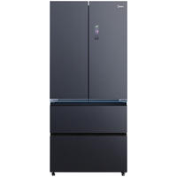 FRENCH-DOOR 83,3/191/60 cm MDRF705BIE70  - Dunkelgrau, Basics, Kunststoff/Metall (83,3/191/60cm) - Midea