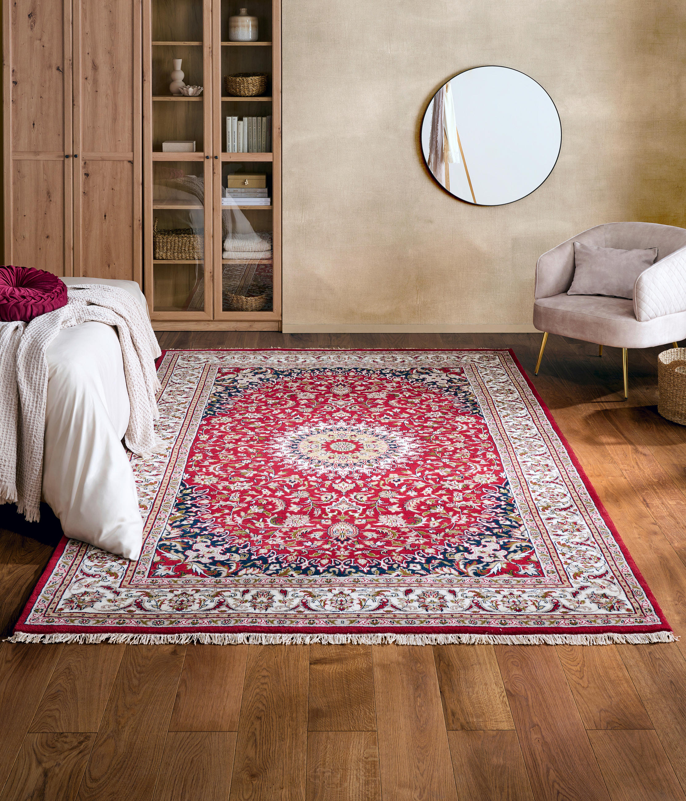 ORIENTTEPPICH 250/300 cm EDITION ALKATIF CLASSIC Creme, Rot  - Rot/Creme, LIFESTYLE, Textil (250/300cm) - Cazaris