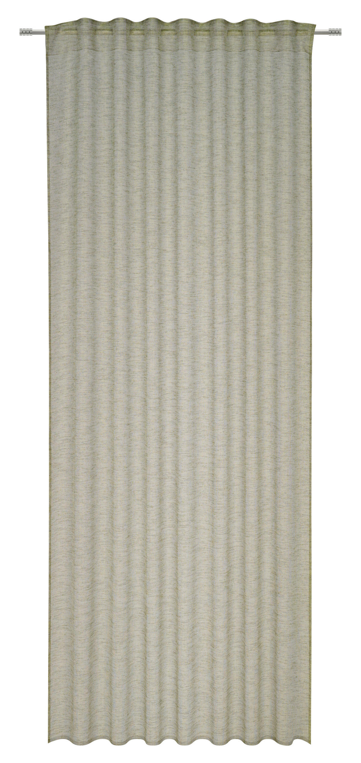 FERTIGVORHANG  transparent   140/245 cm  - Grün, Basics, Textil (140/245cm) - Esposa